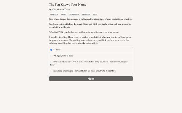 The Fog Knows Your Name Free Download igggames